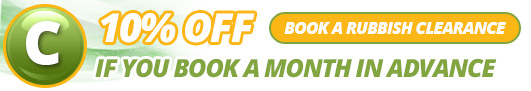 Fortis Green London customers rubbish removal service offer book a month in advance