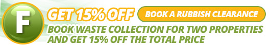 Fortis Green London offer rubbish removal for 2 properties and get 15 off the total price